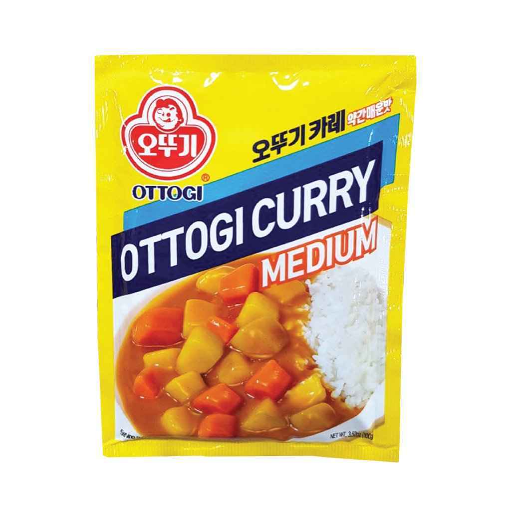 Ottogi Curry(Med/Hot) 10EA 100g